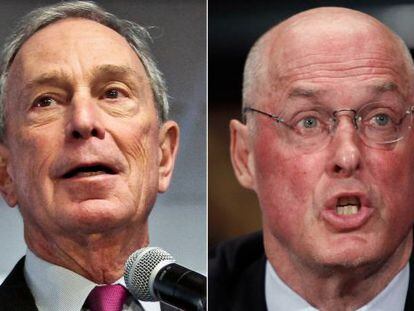 Michael Bloomberg y Henry Paulson