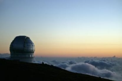 El Gran Telescopio Canarias en el Observatorio del Roque de los Muchachos, en la isla canaria de La Palma.