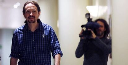 El líder de Podemos, Pablo Iglesias.