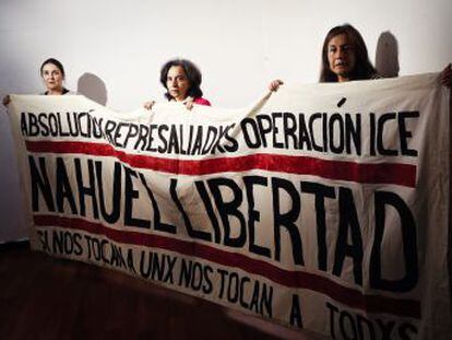 El controvertido sumario del grupo anarquista SXE, con un miembro que lleva 13 meses en prisión, se basa en gran parte en sus mensajes en redes sociales