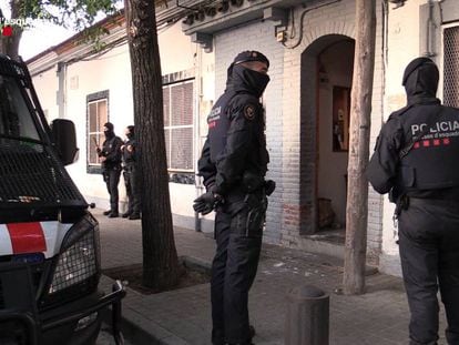 Agents dels Mossos d'Esquadra, en una imatge d'arxiu.