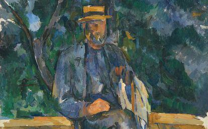 Retrato de un campesino de Paul Cézanne.