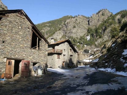 El pequeño municipio de Tor, en el Pirineo Catalán.