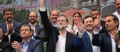 Rajoy presideix la presentació de la trentena de candidats a alcaldies a Cadis.