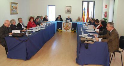 Pleno del Consell de Cultura en Monforte del Cid.