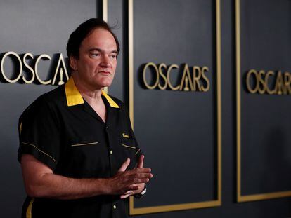 Quentin Tarantino, en un acto previo a los Oscar de 2020.