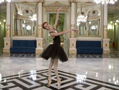 Uliana Lopatkina, del Ballet Mariinsky, en el Teatre del Liceu de Barcelona.