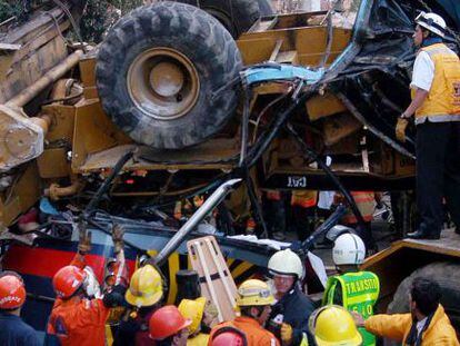 Imagen de archivo de accidente en Bogot&aacute;.