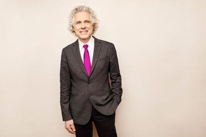 Steven Pinker, catedrático de Harvard, en una imagen de archivo de 2019.
