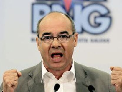  El candidato del BNG, Francisco Jorquera