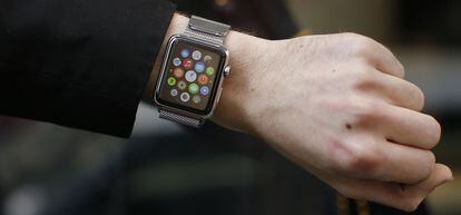 Un Apple Watch, comprado hoy en Par&iacute;s. 
