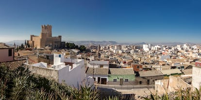 Vista panorámica de Villena.