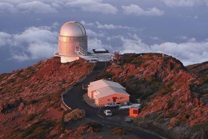 El Nordic Optical Telescope (NOT), en El Roque de los Muchachos, en la isla de La Palma.