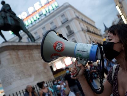 Las manifestaciones en contra de la violencia de género, en imágenes