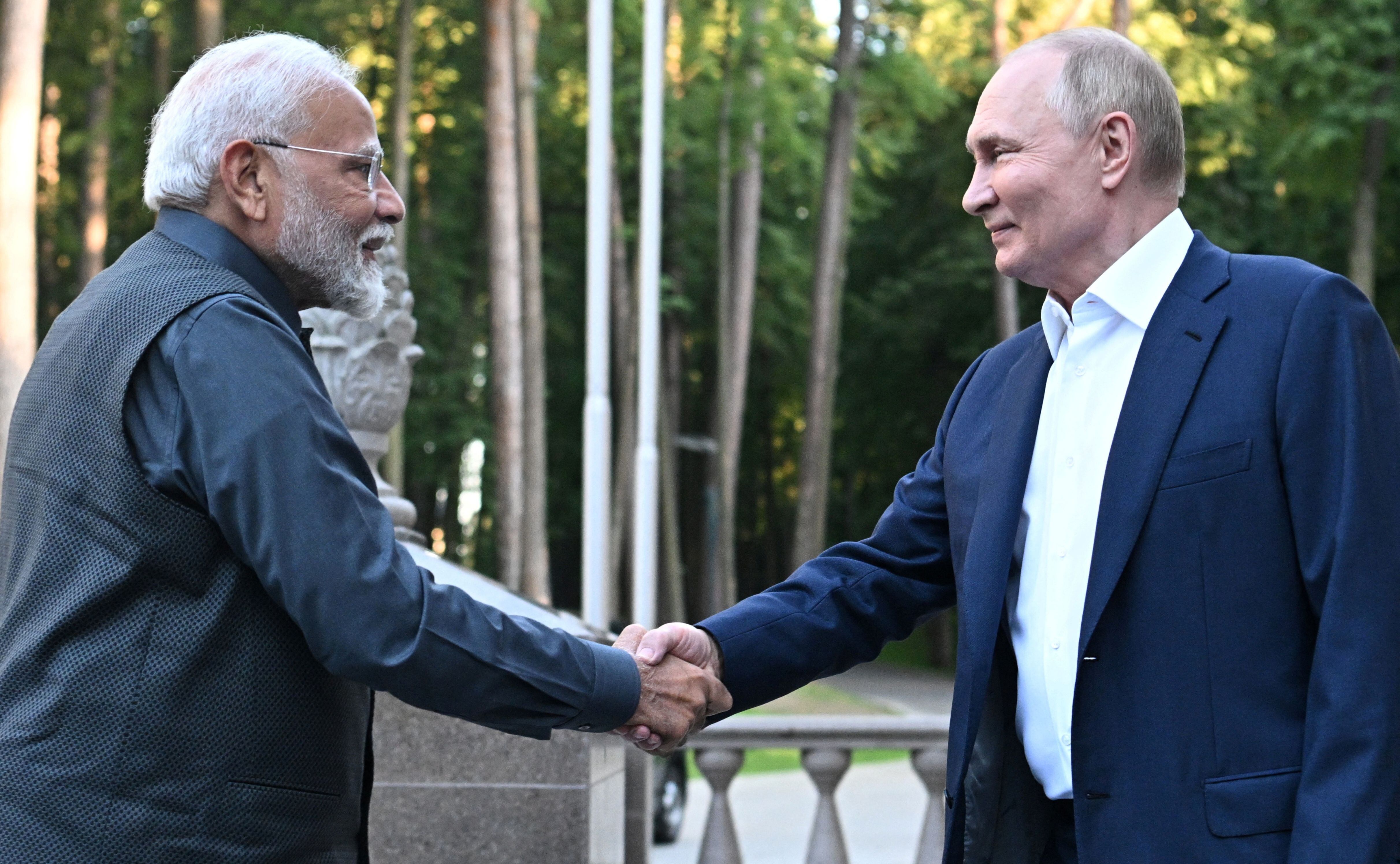 Modi visita Moscú en plena tensión por la alianza militar entre Rusia y China