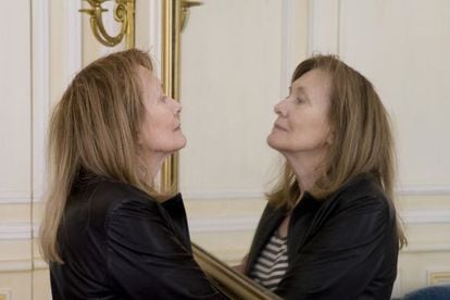 Annie Ernaux, en París en 2008.