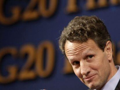 El secretario del Tesoro de EE UU, Timothy Geithner.