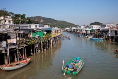 Pueblo pesquero de Tai O, en Lantau.