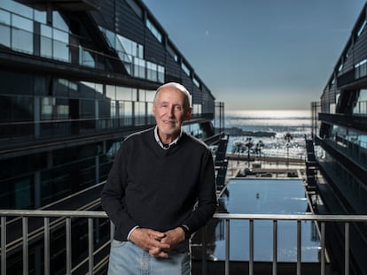 Miguel Beato, primer director del Centro de Regulación Genómica, en la sede de la institución, en el Parque de Investigación Biomédica de Barcelona.