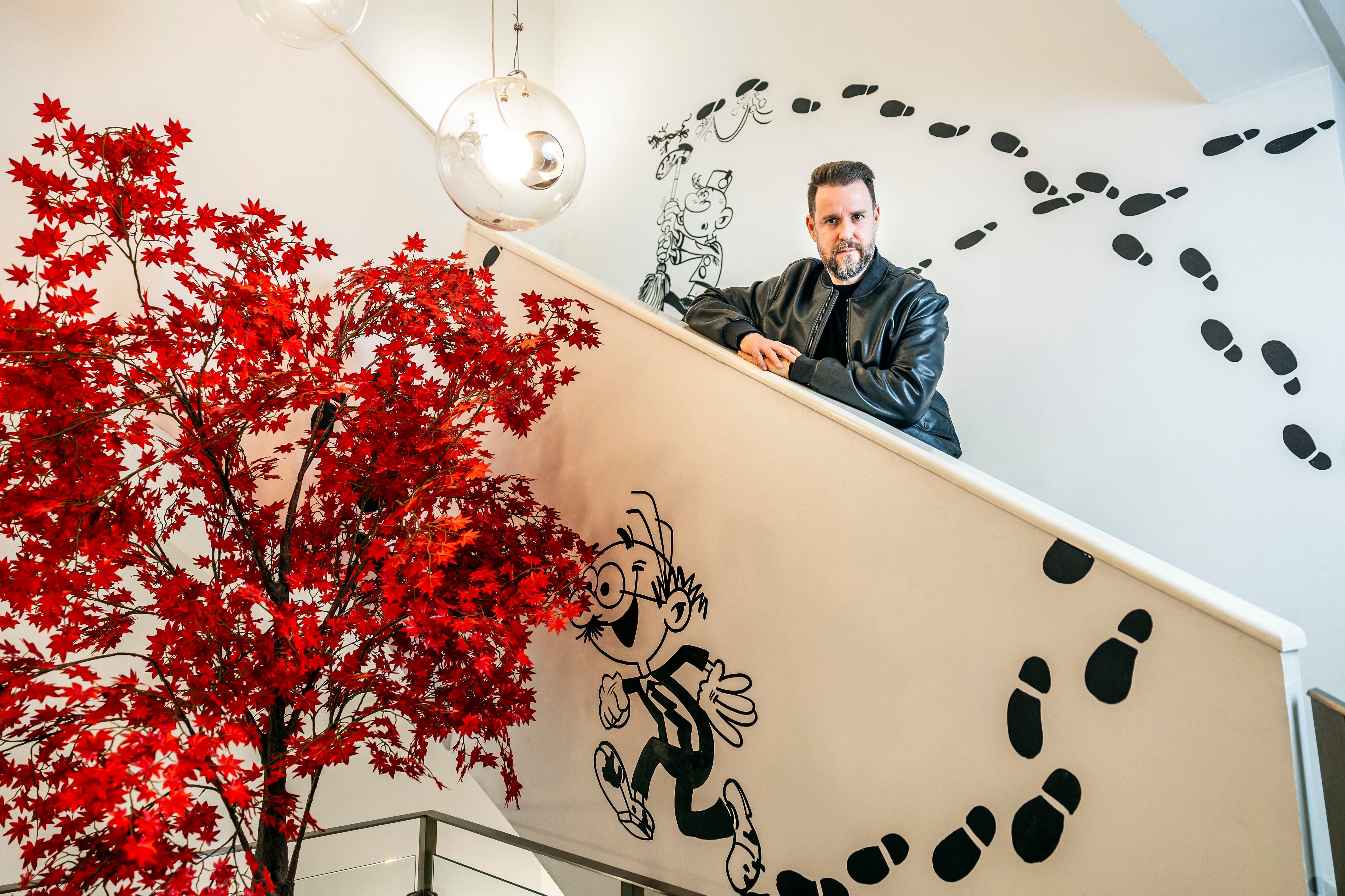 Paul Pen, en el hotel DormirDCine de Madrid.