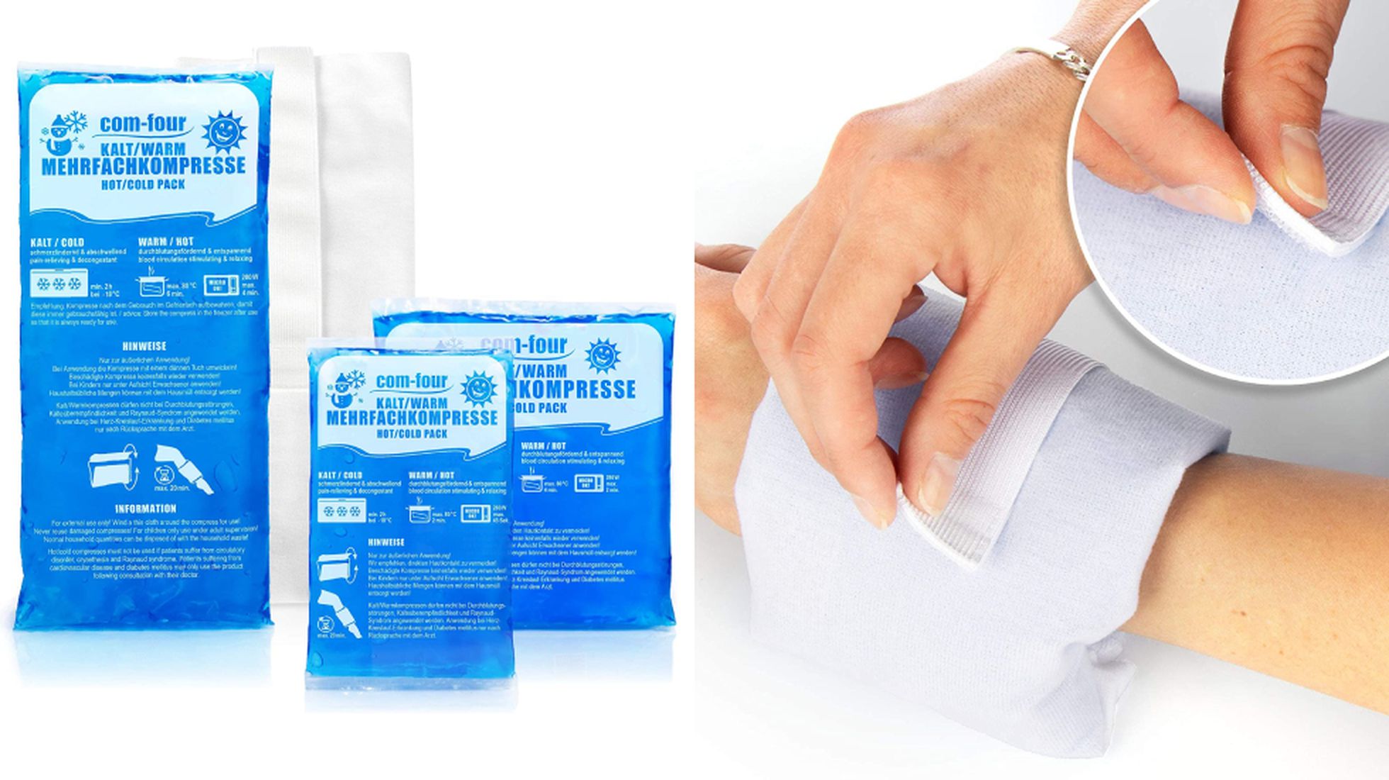  Pequeñas bolsas de hielo para lesiones reutilizables de gel de  terapia fría y caliente, compresa fría para aliviar el dolor, bolsas de  hielo suaves para niños, senos nasales y primeros auxilios