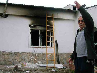 Agustín Vilches, suegro de Javier Bernuy, el hombre detenido por el incendio de la casa de Villaconejos.