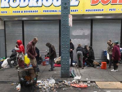 Ambiente en las calles de Kensington (Filadelfia).