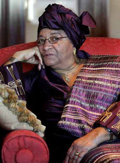 La presidente de Liberia, Ellen Johnson-Sirleaf.
