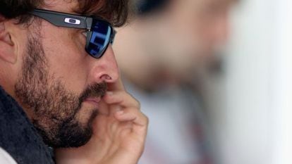 Fernando Alonso, en el Gran Premio de Malasia.