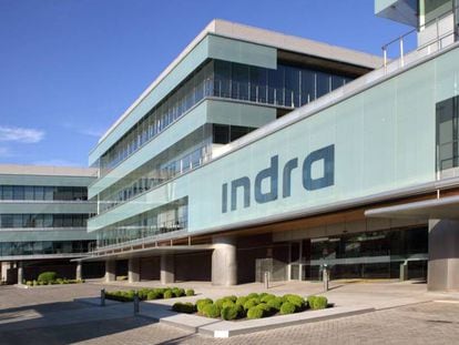 Sede de Indra en Alcobendas (Madrid).