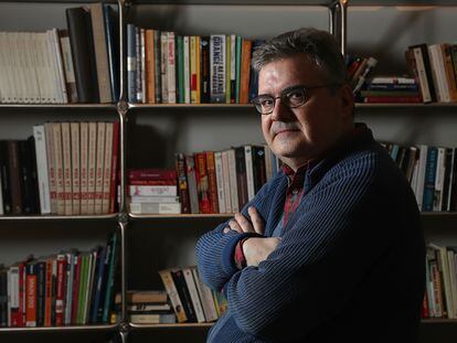 El periodista y escritor Sergi Pàmies, en 2019 en Madrid.