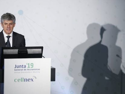 Marco Patuano, en la junta de accionistas de Cellnex