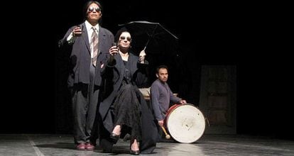 Un momento de 'Hamlet de Los Andes' que puede verse en Sevilla.