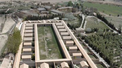 El complejo construido por las monjas de Belén junto al monasterio de Sijena, en una imagen obtenida de la página web de la orden religiosa.