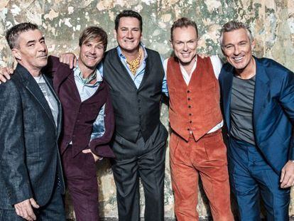 La banda Spandau Ballet en la actualidad.