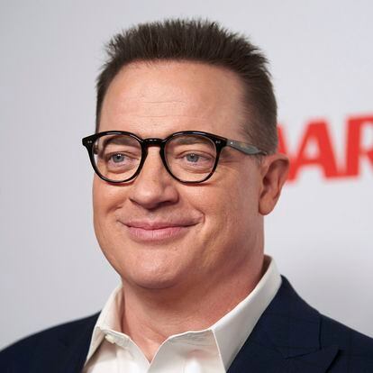 Brendan Fraser arrives at AARP's annual Movies for Grownups Awards on Saturday, Jan. 28, 2023, at the Beverly Wilshire in Beverly Hills, Calif. (Photo by Allison Dinner/Invision/AP)