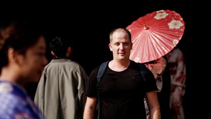 El cocinero Jérôme Quilbeuf en Tokio.