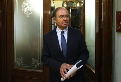 El presidente del Senado, Pío García Escudero, en una foto de archivo.