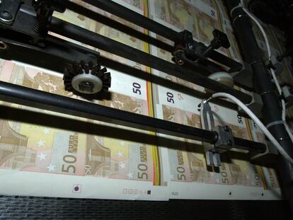 Fabricación de billetes en La Fábrica Nacional de Moneda y Timbre