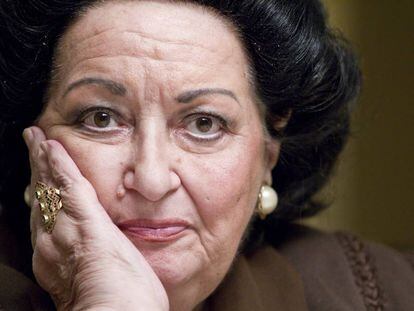 Montserrat Caballé en una imagen de archivo.