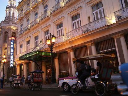 El hotel Inglaterra de Cuba, establecimiento que ser&aacute; operado por Starwood.