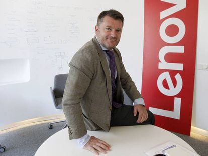 Alberto Ruano, director general de Lenovo Espa&ntilde;a.