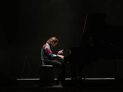 El pianista Marco Mezquida durant la inauguració del Sónar.
 