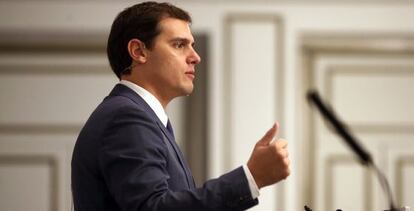 Albert Rivera, en una imagen de archivo.