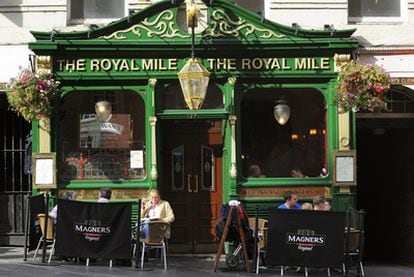 El 'pub' The Royal Mile, en Edimburgo