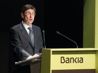 Jos&eacute; Ignacio Goirigolzarri, presidente ejecutivo de Bankia.