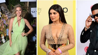 Julianne Hough, Priyanka Chopra y Usher.