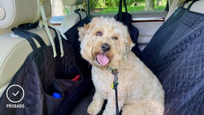 Asiento de Coche para Mascotas – Asiento de Coche con Correa para