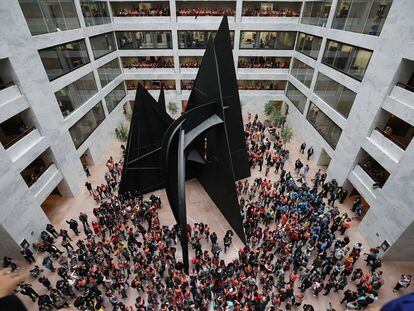 Protesta de &#039;dreamers&#039; el jueves en el Senado, en Washington