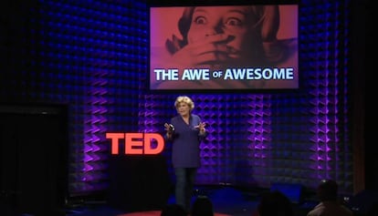 Jill Shargaa, durant una TED talk el 2014.